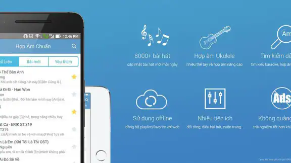 Hợp Âm Chuẩn - Hop Am Guitar,  screenshot