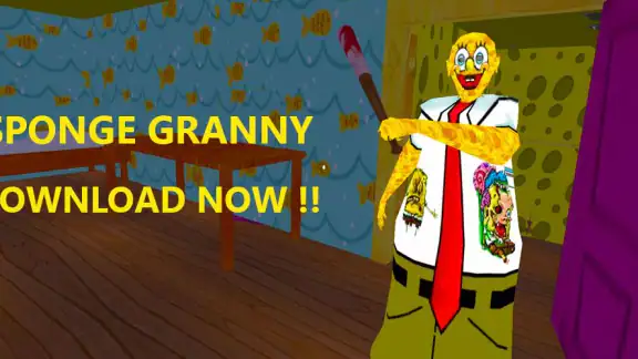 Horror Sponge Granny V1.8 screenshot