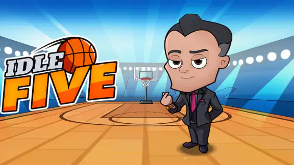 Idle Five Basketball Tycoon screenshot