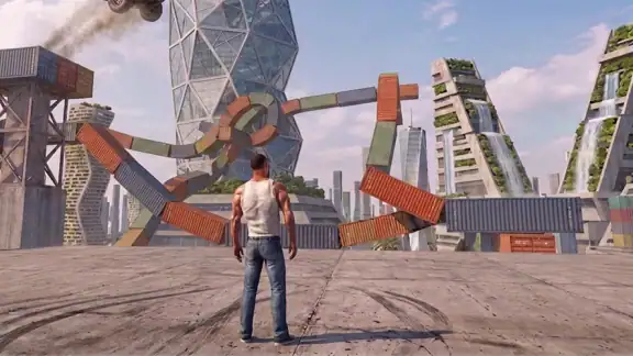 Indian City Gangster Bike Game screenshot