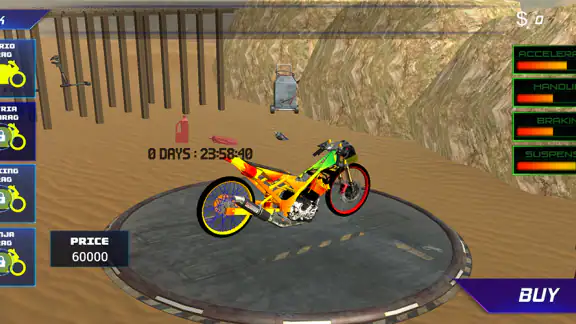 Indonesian Drag Bike Simulator screenshot