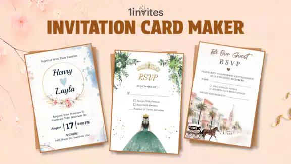 Invitation Maker & RSVP Cards screenshot