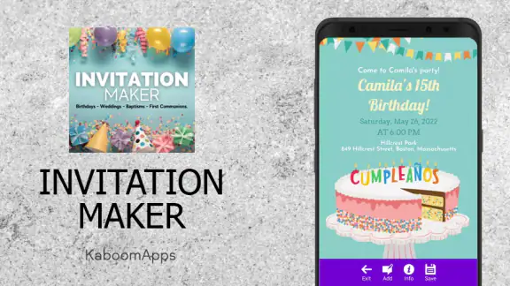 Invitation Maker-Card Creator screenshot