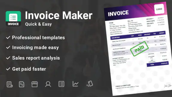 Invoice Maker: Quick & Easy screenshot