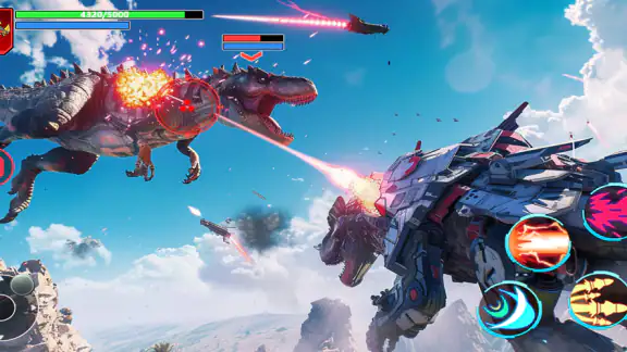 Jurassic Mech: Dinosaur Clash screenshot