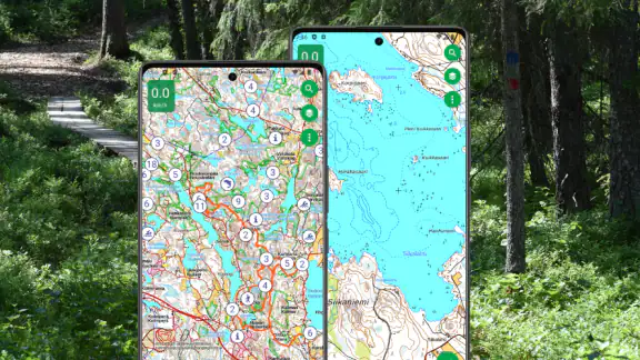 Karttaselain - Maastokartta screenshot