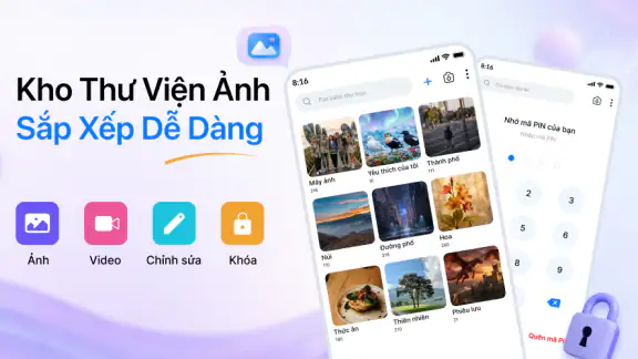Két bảo mật ảnh screenshot