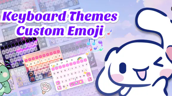 Keyboard Themes: Custom Emoji screenshot