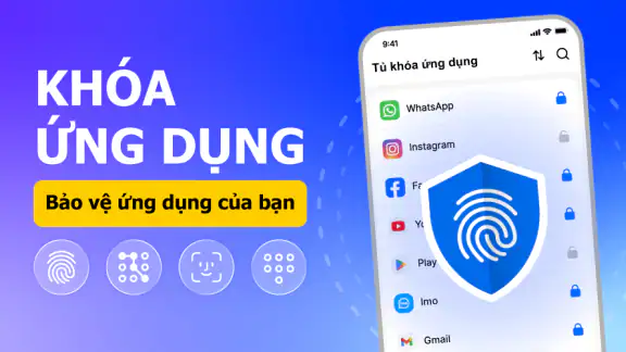 Khoá Ứng Dụng - Khóa Vân Tay screenshot