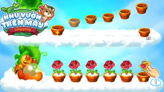 Khu Vườn Trên Mây - ZingPlay screenshot
