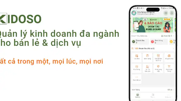 KiDoSo - Quản lý bán hàng screenshot