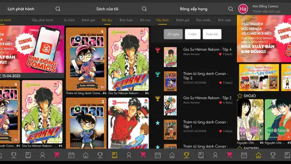 Kim Dong Comics screenshot