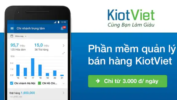 KiotViet screenshot