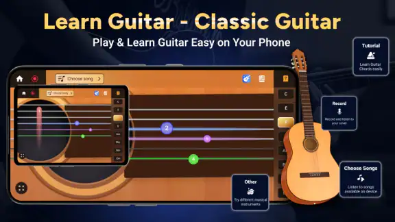 Learn Guitar - Classic Guitar screenshot