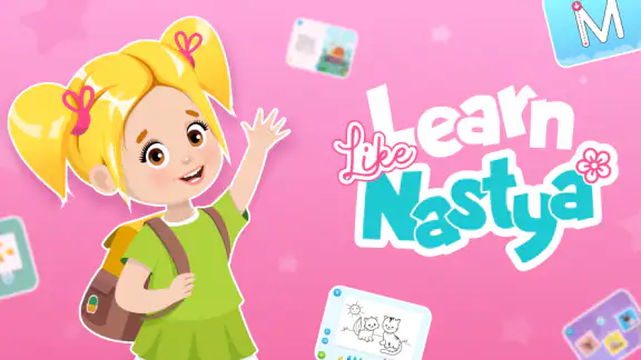 Learn Like Nastya: Kids Games screenshot