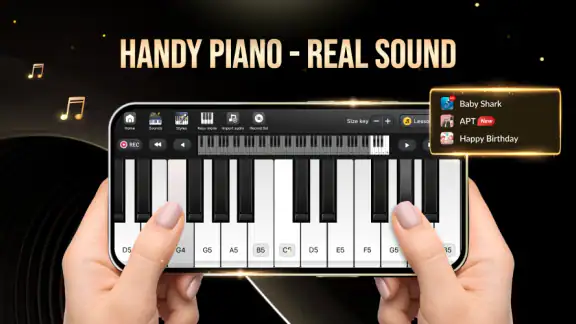 Learn Piano - Real Keyboard screenshot