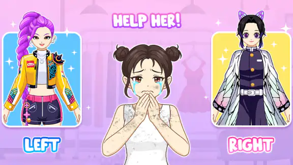 Left Or Right Perfect Dress Up screenshot