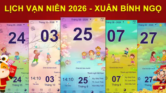 Lịch Vạn Niên 2026 - Lịch Âm screenshot
