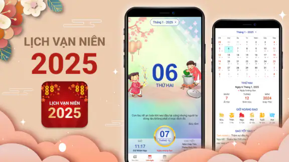 Lịch Vạn Niên - Lịch Âm 2025 screenshot