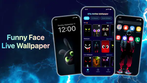 Live Wallpaper: Silly Smiles screenshot