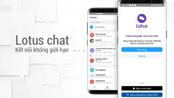 Lotus Chat screenshot