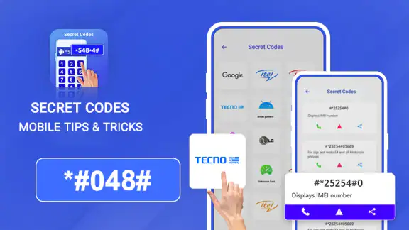 Mã bí mật và hack di động screenshot