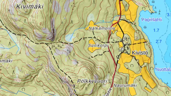 Maastokartat screenshot