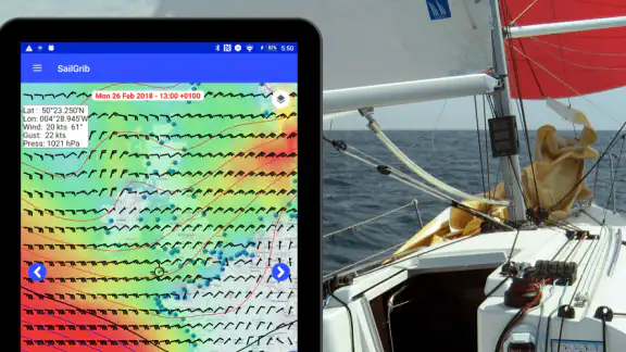 Marine Weather Pro| SailGrib screenshot