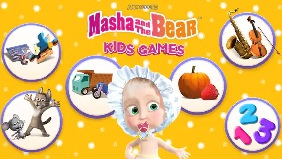 Masha and the Bear: Baby Game screenshot