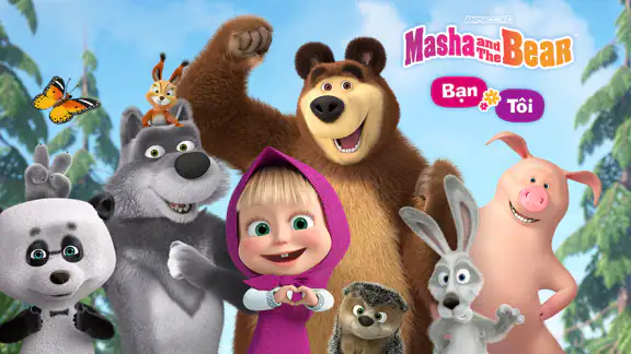 Masha và Gấu: Trò Chơi Trẻ Em! screenshot