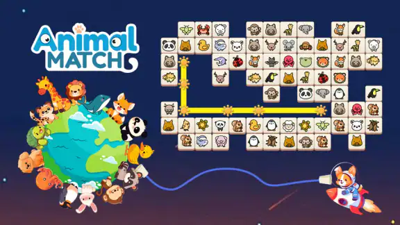 Match Animal: Nối Thú Cổ Điển screenshot