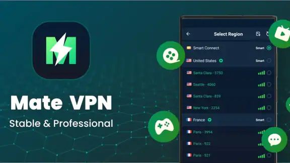 MATE VPN - Security Proxy App screenshot