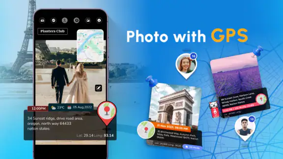 Máy ảnh GPS: Camera định vị screenshot