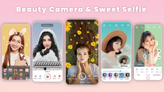 Máy ảnh làm đẹp-Máy ảnh selfie screenshot