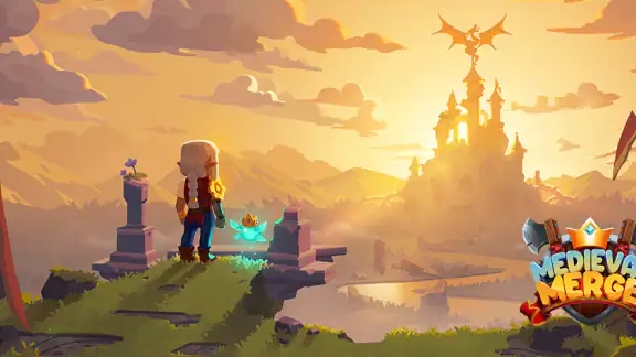 Medieval Merge: Magic Dragon screenshot