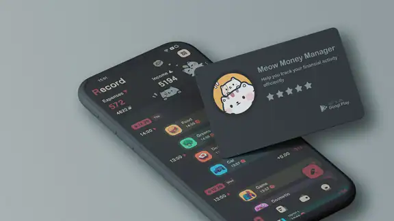Meow Money Manager & Tracker screenshot