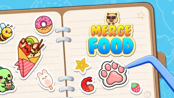 Merge Food : Sticky Match screenshot