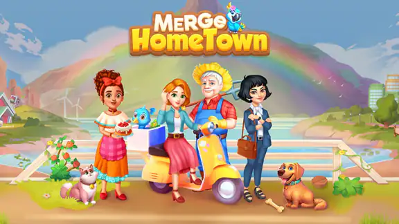 Merge HomeTown: Merge Games screenshot