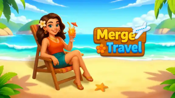 Merge Travel: Build Dream Town screenshot