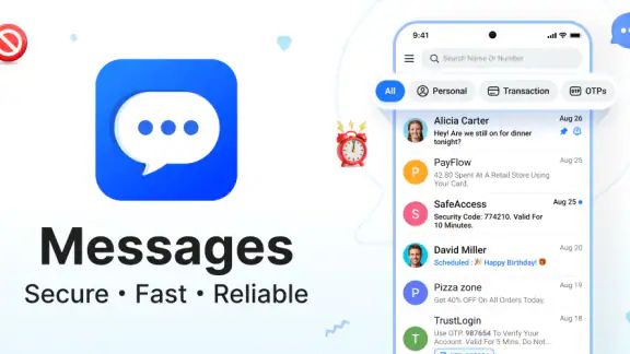 Messages - Text SMS Home screenshot