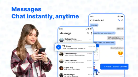 Messenger : SMS Home screenshot