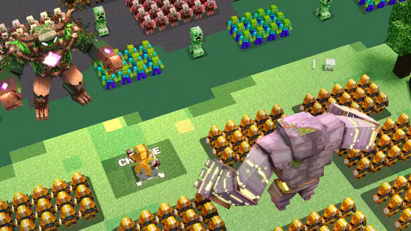 Mob Battle: Craft Army screenshot