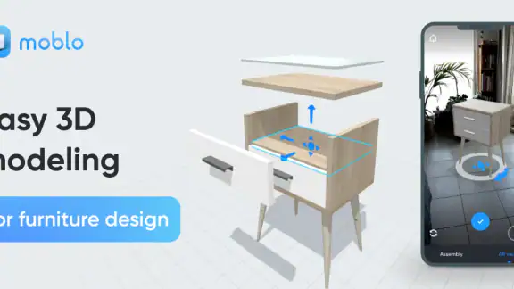Moblo - furniture 3D modeling screenshot