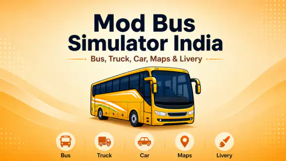 Mod Bus Simulator India screenshot