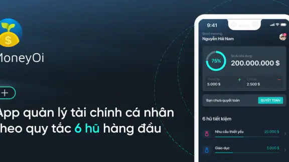 MoneyOi - 6 hũ Quản lý tài chí screenshot