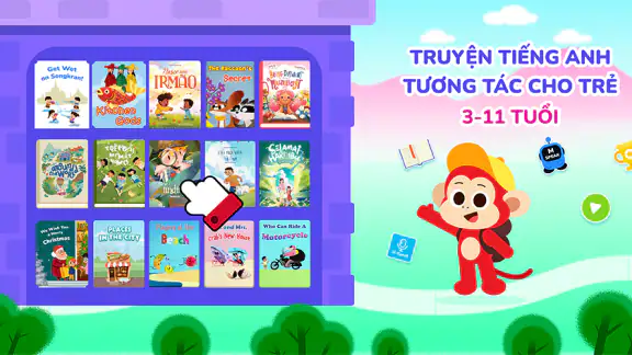 Monkey Stories: Học tiếng Anh screenshot