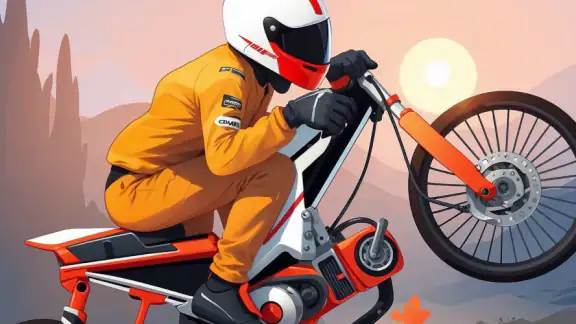 Motor drag simulator game screenshot