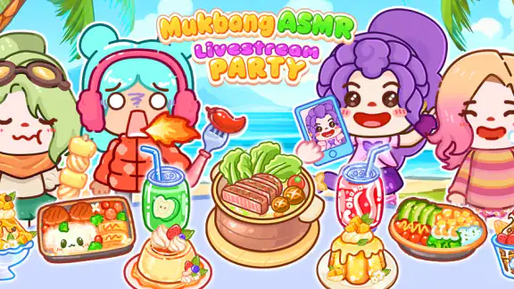 Mukbang ASMR Livestream Party screenshot