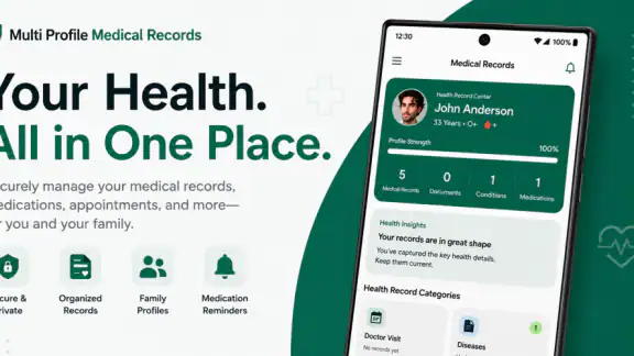 Multi Profile Medical Records screenshot
