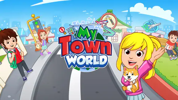 My Town World: Ngôi nhà Búp screenshot